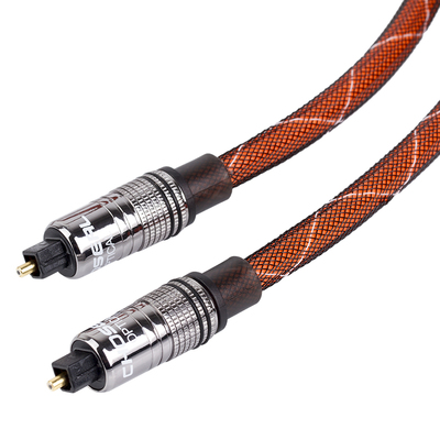 秋葉原QS1102/GH-1706數(shù)字光纖音頻線 實色光影中的無損聲音